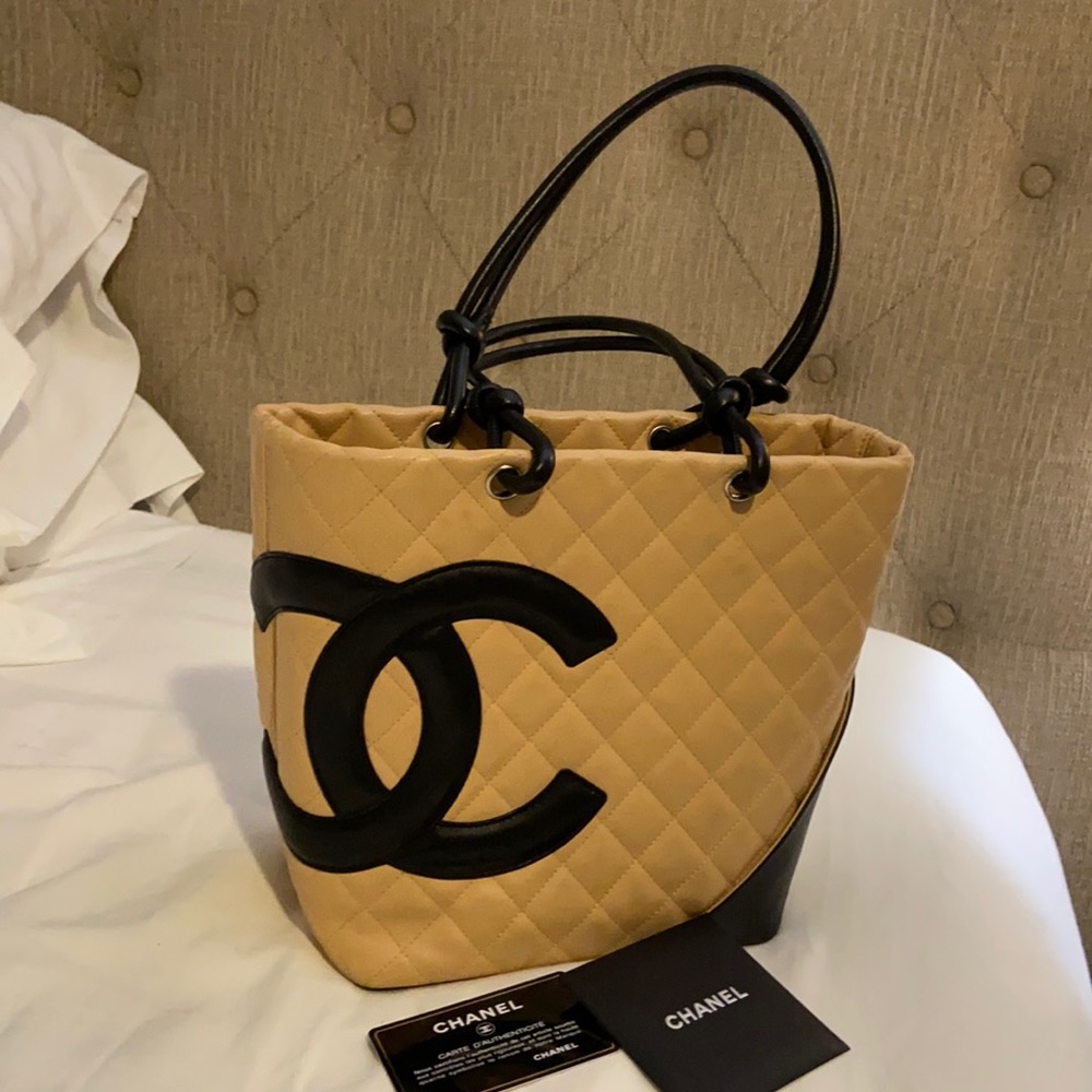 Chanel  Cambon beige Tote small